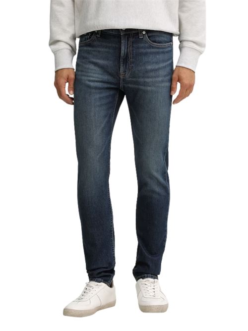 Jeans slim taper scuro Calvin Klein Jeans | LV04RD940GPTR